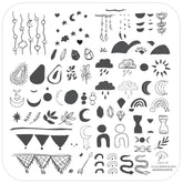 Sun Bloom (CjSLC-79) - CJS Medium Stamping Plate